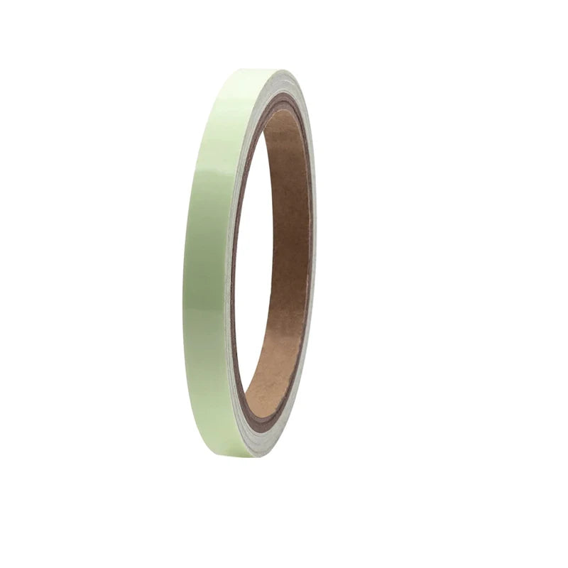 ruban luminescent vert fluo adhésif étanche moderne 10mm 15mm 20mm glow tape