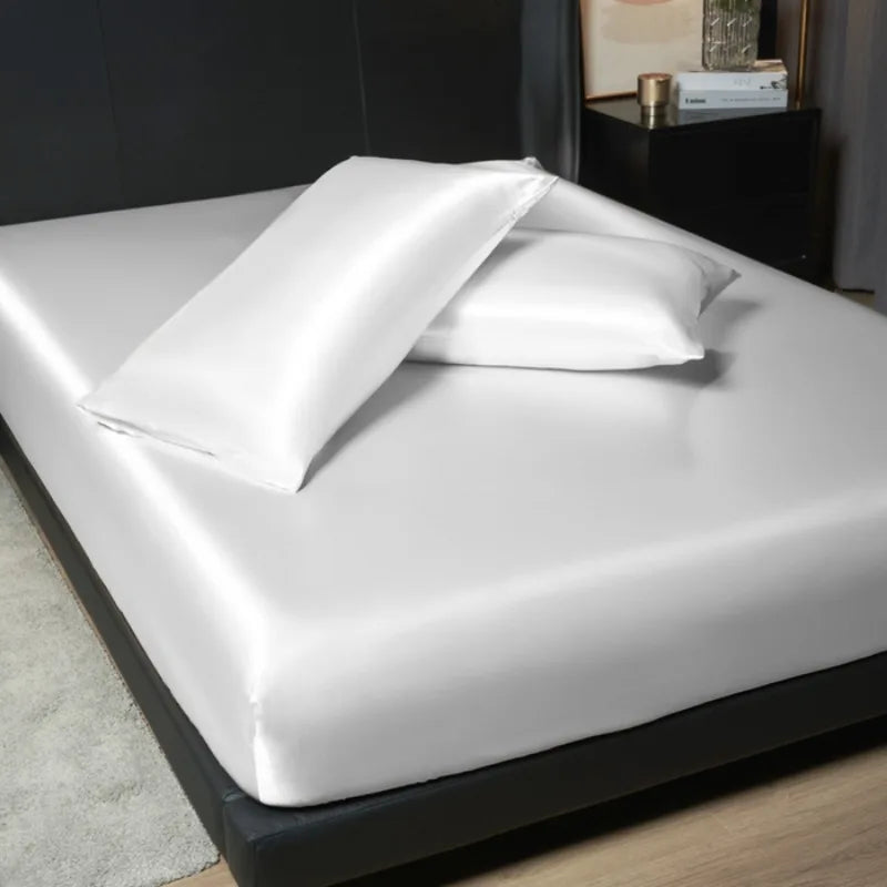 drap plat uni coton polyester adulte lit blanc moderne simple 180x200cm opacité qualité adultère
