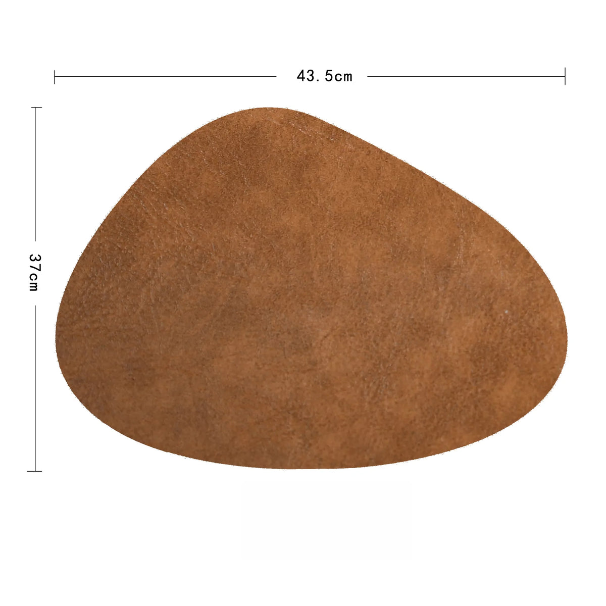 tapis table simili cuir moderne marron clair marron foncé résistant imperméable set pièces