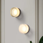 lampe murale moderne vert blanc jaune doré rayures verticales adhésive éclairage quotidien chambre salon