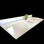 rideau translucide blanc moderne décoration événement mariage transparent durable