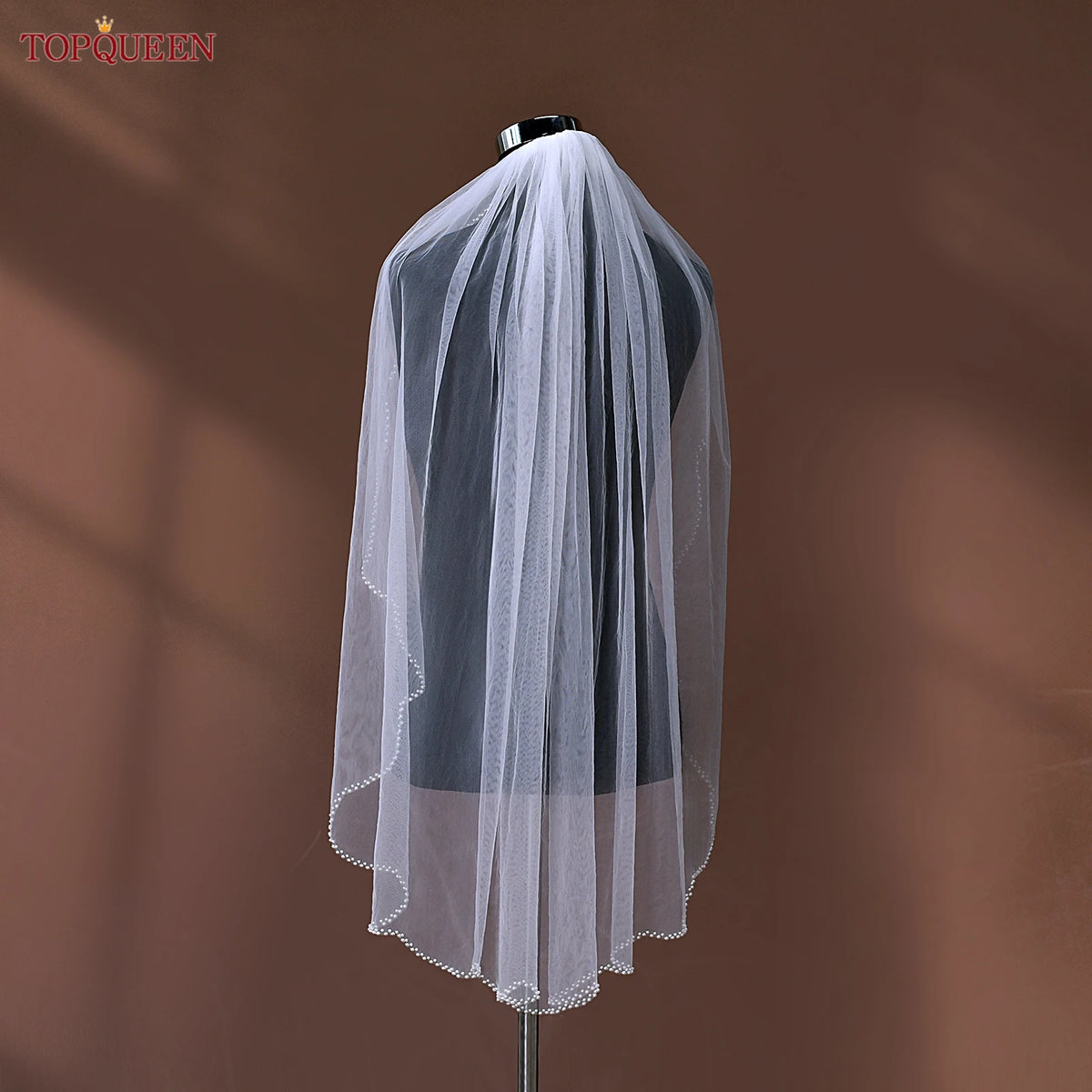 voile mariée blanc bordure peigne classique transparent soirée
