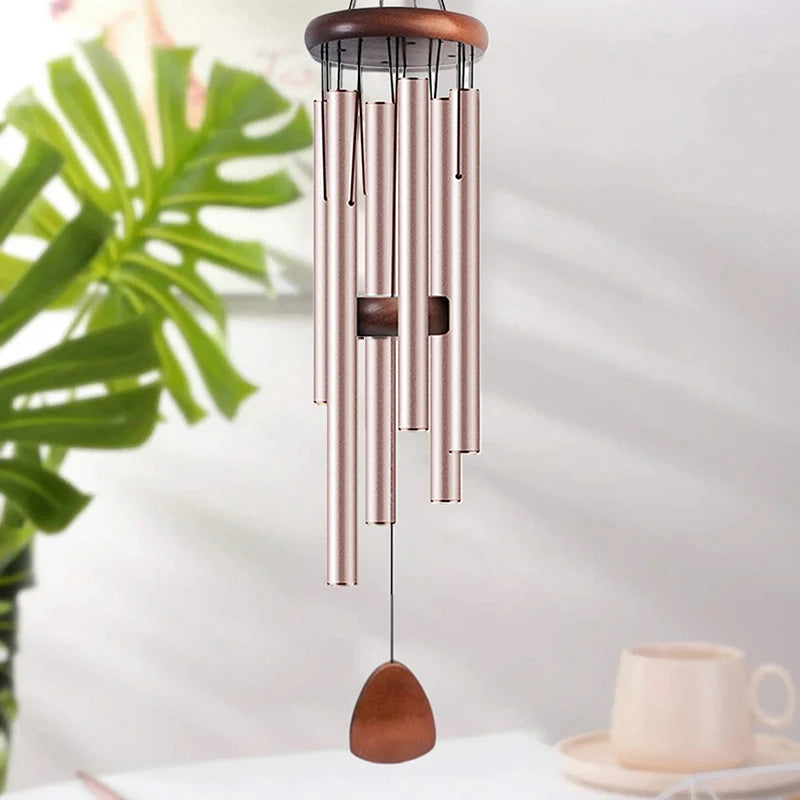 cloche vent moderne cloches argentées rouges pendentif hexagonal fixations ventilation intérieureextérieur
