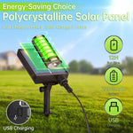 guirlande solaire extérieure jaune ampoules vintage 20m 42 ampoules led ip65