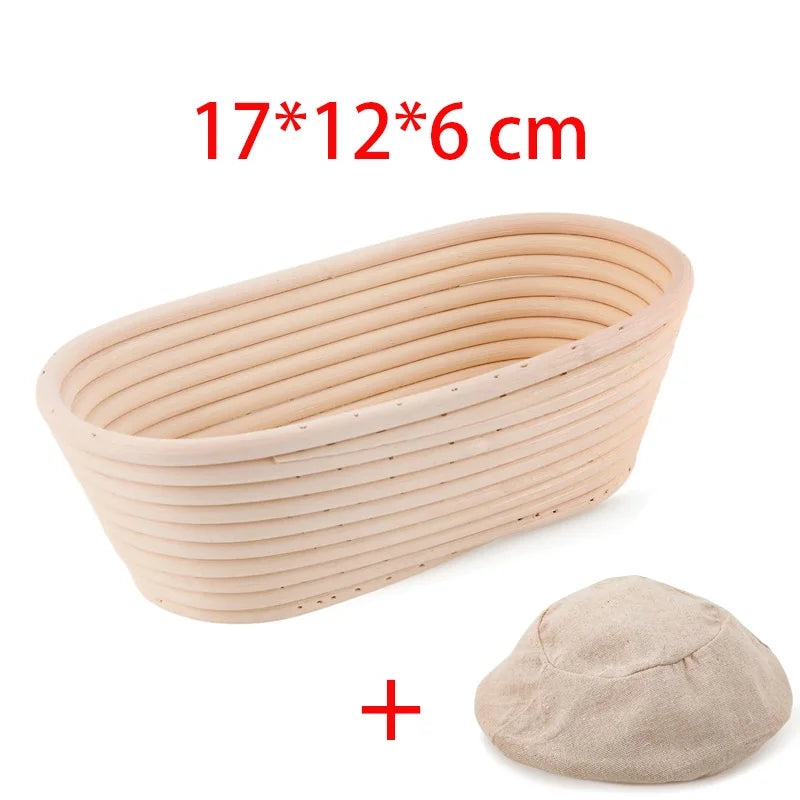 panier pain rattan naturel tissé traditionnel toile lin fermentation artisanal
