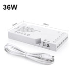 transformateur alimentation led 12v 110v 250v ac blanc moderne câble eu indicateur bleu connecteurs