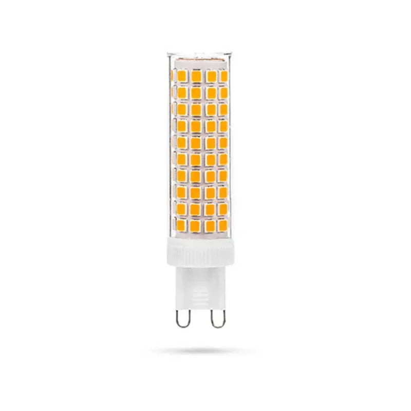 ampoule led g9 12w 220v 2700k blanc carrés jaunes modernes 50000h 250lm