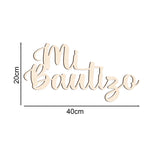 décoration murale bois mi bautizo oiseau feuilles christening party supplies baby baptism gift artisanal