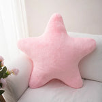 coussin étoile décoratif jaune rose vert lit maison anti décubitus coton polyester