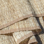 rideau séparation tissé fin beige moderne fixations invisibles chambreDecorationMaisonThé