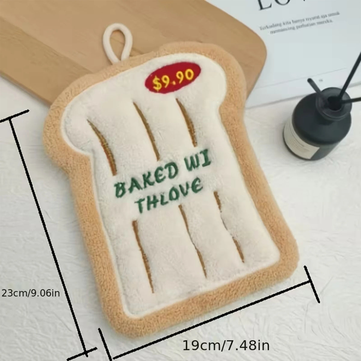 serviettes bain forme pain motifs pizza glace croissant absorbantes lavables enfants