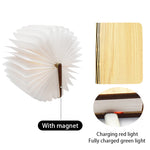 lampe pliable livre blanc moderne ampoules led rechargeable aimant notice utilisation