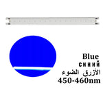 barre led 100x8mm orange verte blanche 5w 12v clips aluminium silicone moderne
