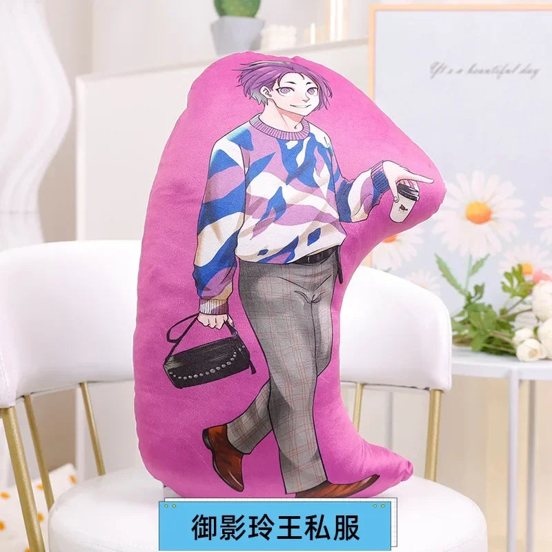 coussin anime personnages football ballons peluche lavable adulte oblong itoshi seishiro meguru