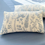 housse taie d'oreiller fleurs florales polyester 48x74cm vintage couleurs pastel motifs floraux respectueux environnement
