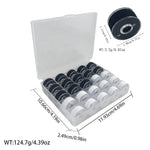 rangements bobines fil coudre boîte acrylique moderne accessoire couture organisation bricolage palette couleurs
