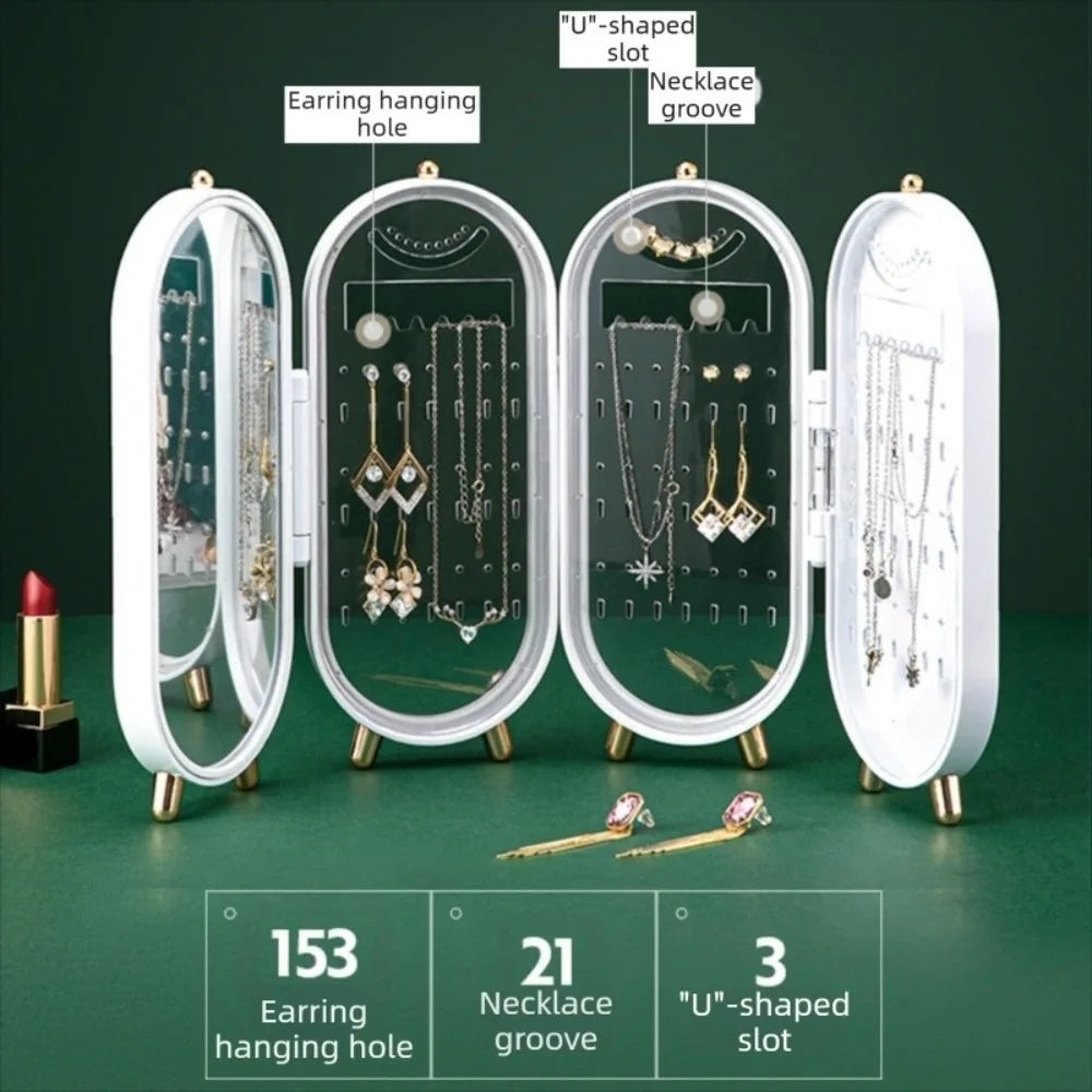 boîte bijoux transparente moderne vert foncé boîte bijoux transparente moderne blanc boîte rangement poignée