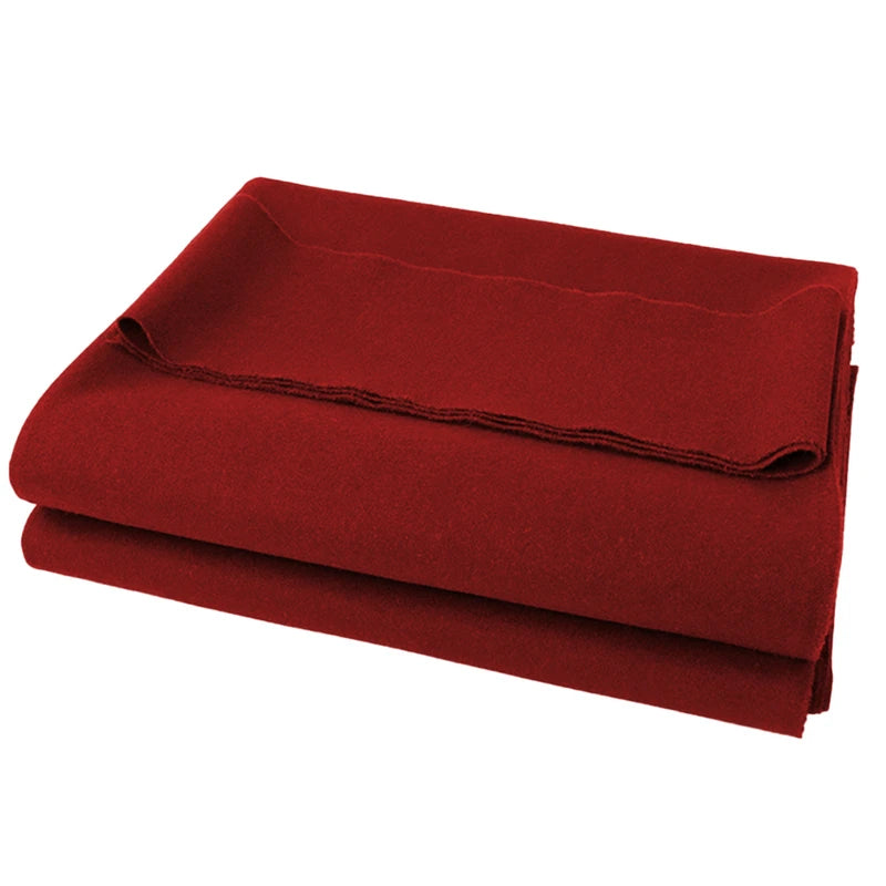 tapis billard uni vert rouge bleu clips réutilisable classique maison fête