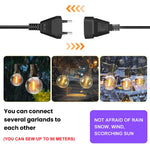 Guirlande lumineuse secteur connectable jusqu'à 90 mètres