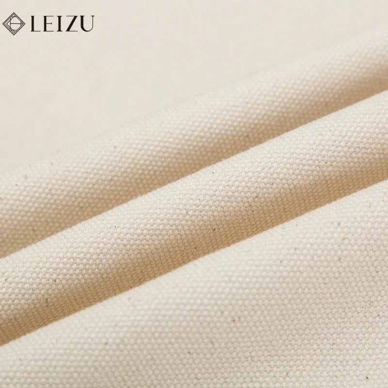 toile coton beige clair résistante 137 157cm classique tissage dense matériaux bricolage