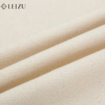 toile coton beige clair résistante 137 157cm classique tissage dense matériaux bricolage