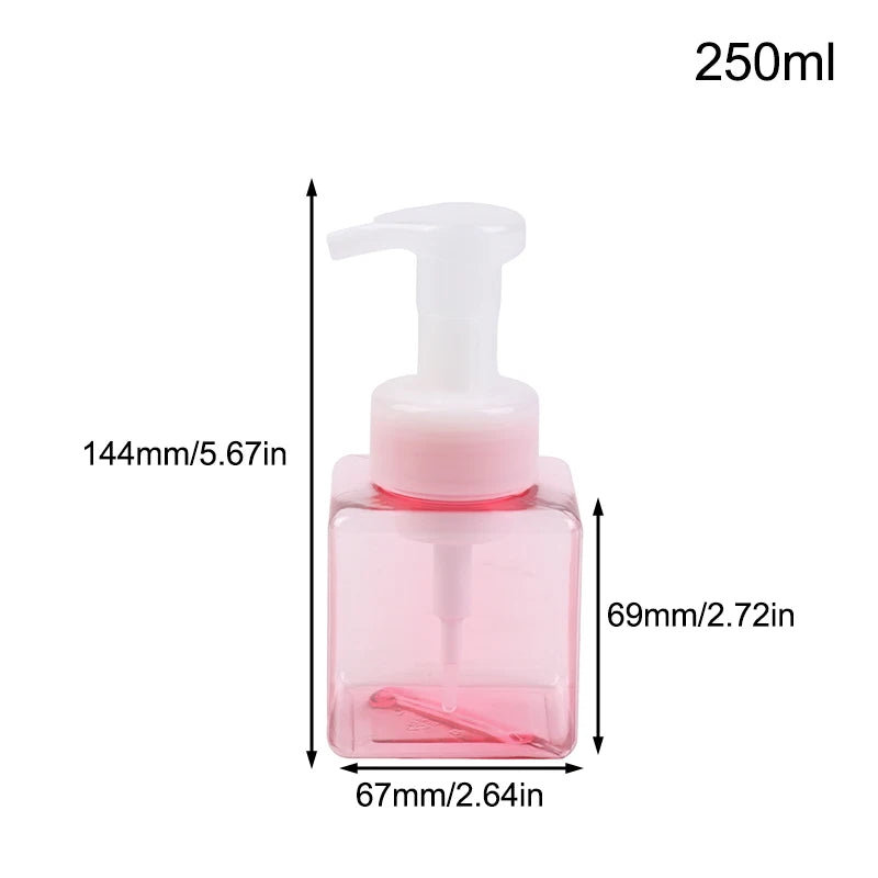 distributeur savon liquide mousse 250 450 ml vert foncé noir moderne minimaliste poignée pompe