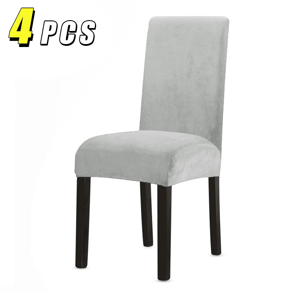 housses chaise velours gris foncé adhésif moderne protection événementiel chaise mariage banquet plage