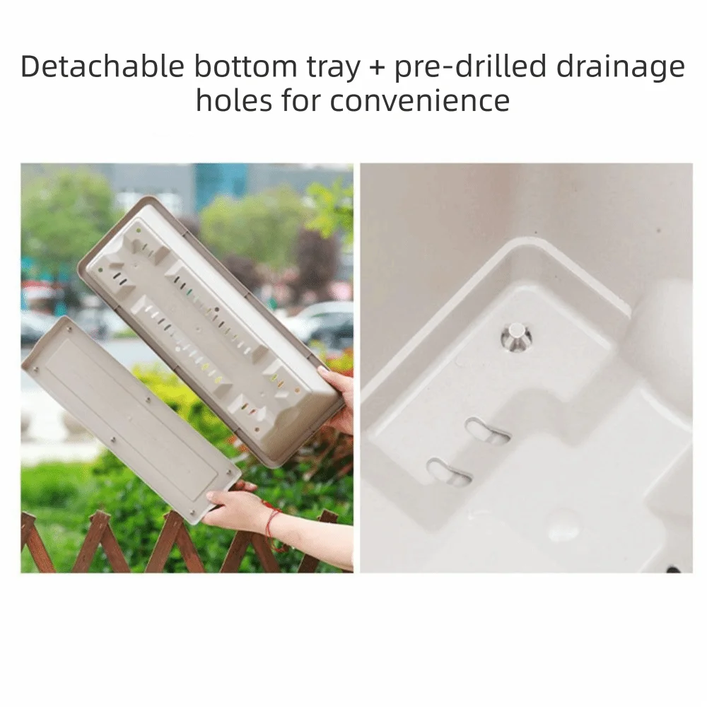 bacs fleurs modernes beige noir résine opaques drainage ventilation bacs intérieurs