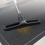 tapis antidérapant moderne noir gris résistant l'eau anti bactéries imperméable hexagonal porte bain sol
