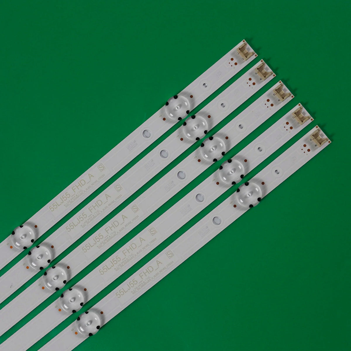 bandes rétroéclairage blancs connecteurs électriques moderne téléviseur accessoire facile led innotek compatible