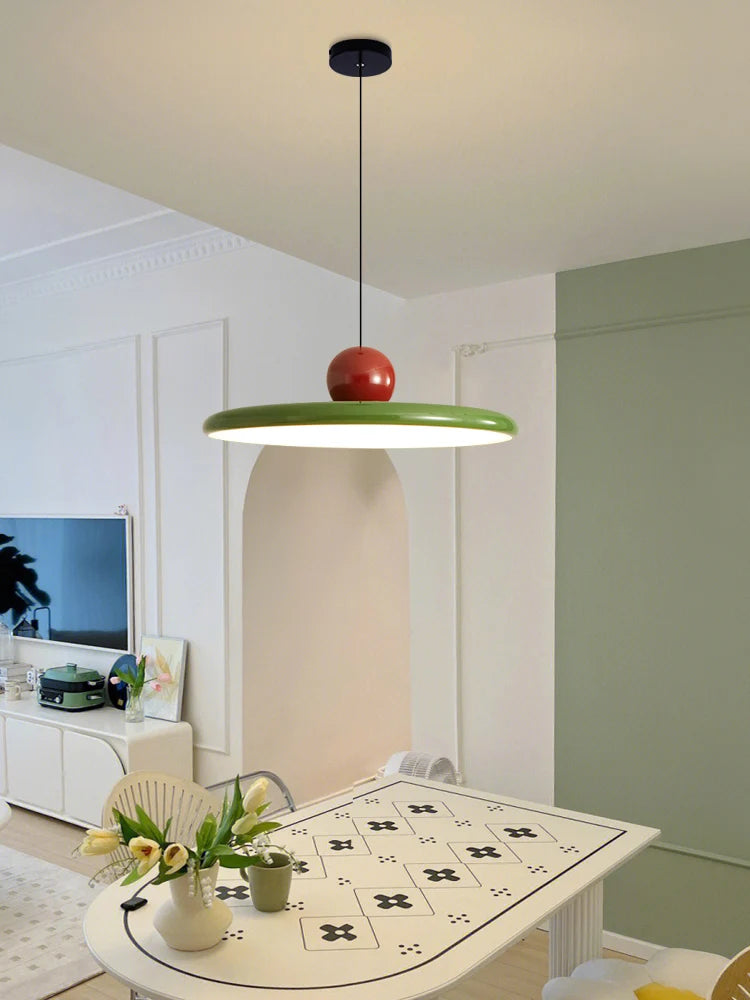 luminaire suspendu moderne rouge vert opale aluminium salon chambreôtel 2000 82000lm 100 260v