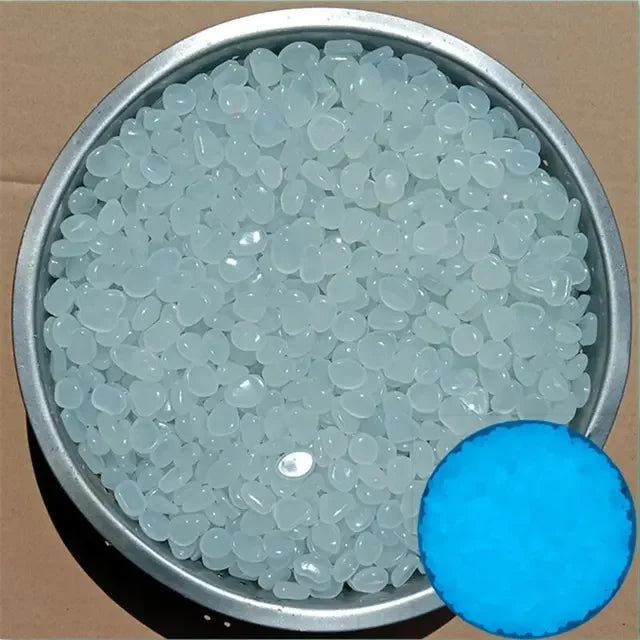 pierres décoratives luminescentes modernes bleu vert rose blanc translucides 1000 2000 pcs jardinextérieur