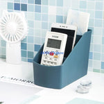 organisateur moderne rose bleu jaune stylos téléphones télécommandes papier magazines 12.5cm 9cm 16.7cm
