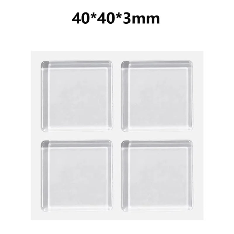 protège meubles adhésifs transparents anti choc antidérapants isolation silencieuse moderne pièces 40x40mm