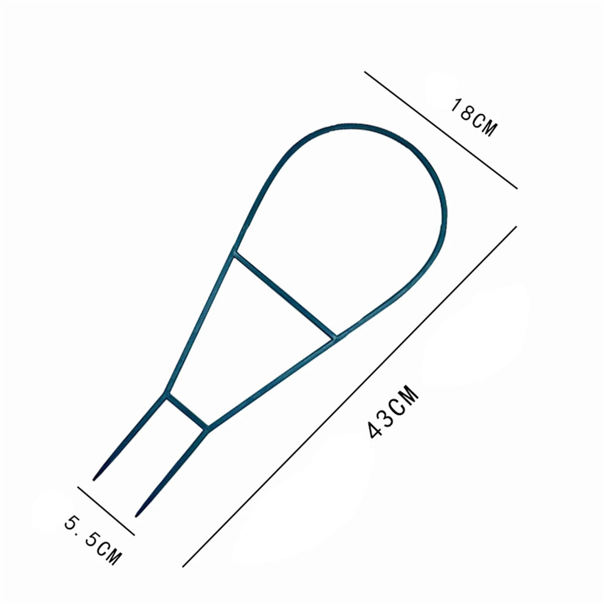 support plante feuilles stylisées moderne vert adhésif balcon jardin pot fleur fixe croissance optimale