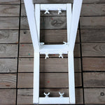 support métallique arche mariage décoration moderne blanc événement fête minimaliste.VERTICAL