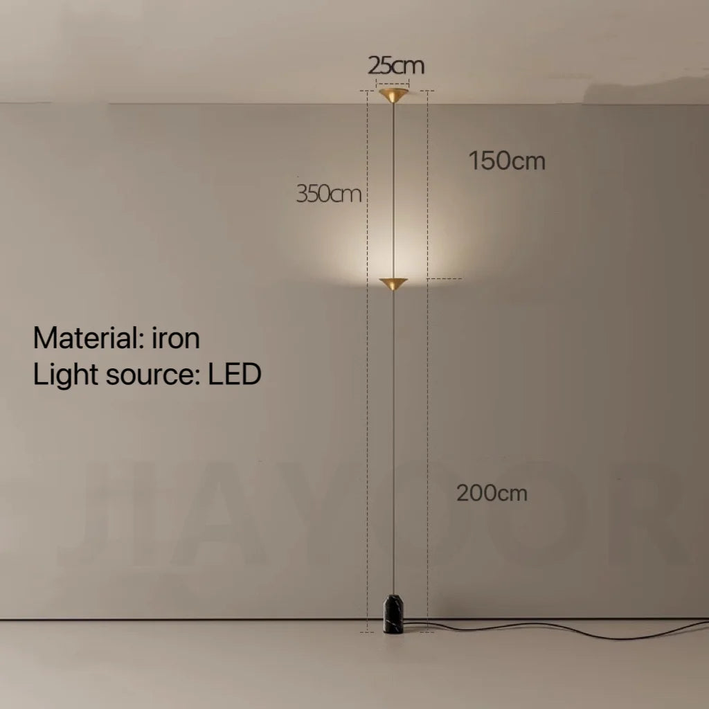 lampe moderne posée triangle noir doré matériaux fer aluminium led branchement électrique certifications multiples