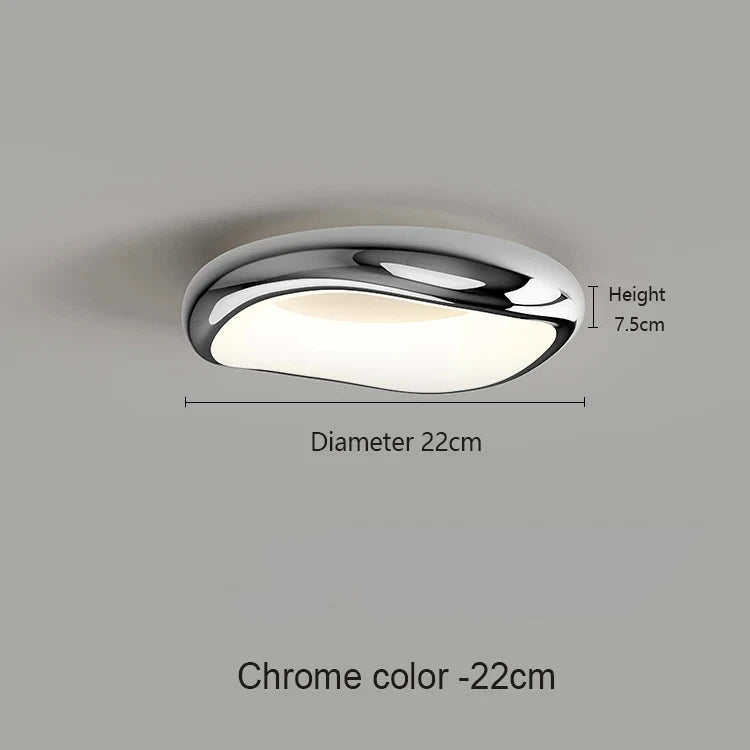 plafonniers led modernes minimaliste couleur crème noir vert chambre enfant éclairage salle étude cuisine