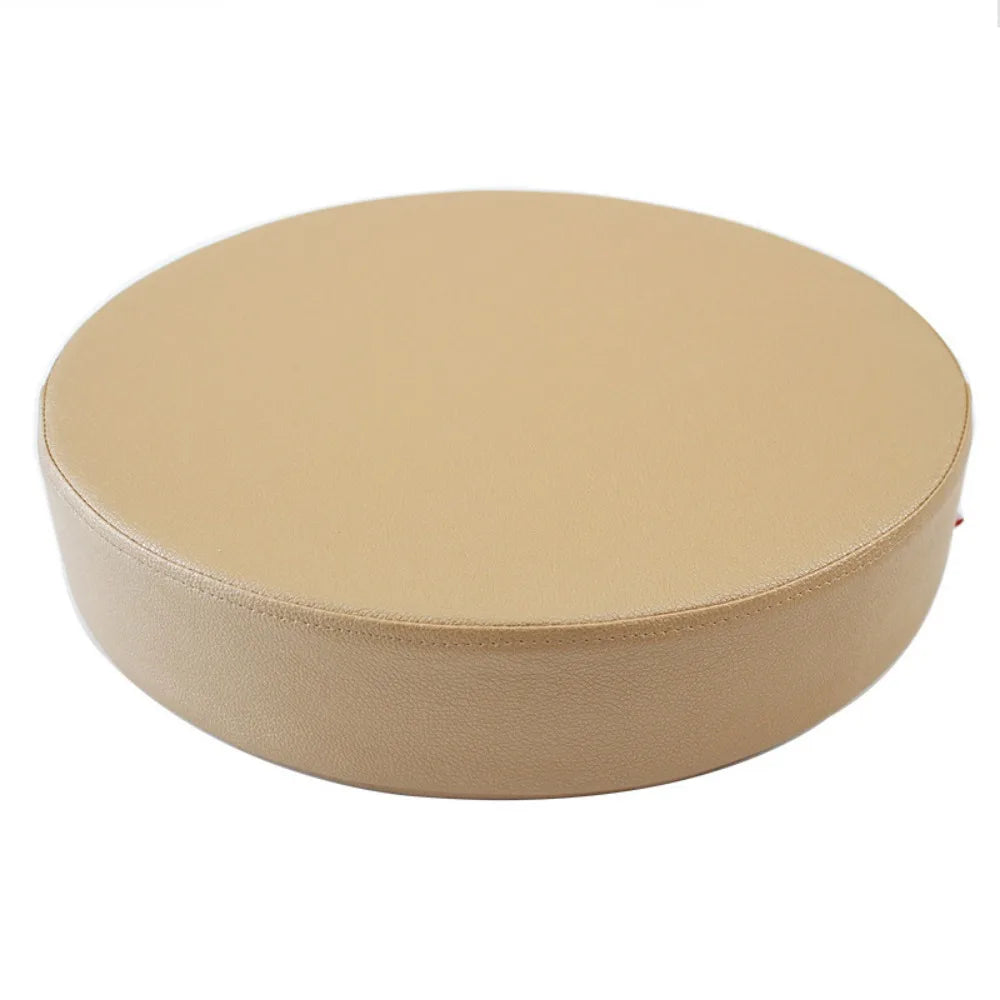 coussin rond uni imperméable mousse pe tissu moderne couleur bleu foncé rouge vert beige