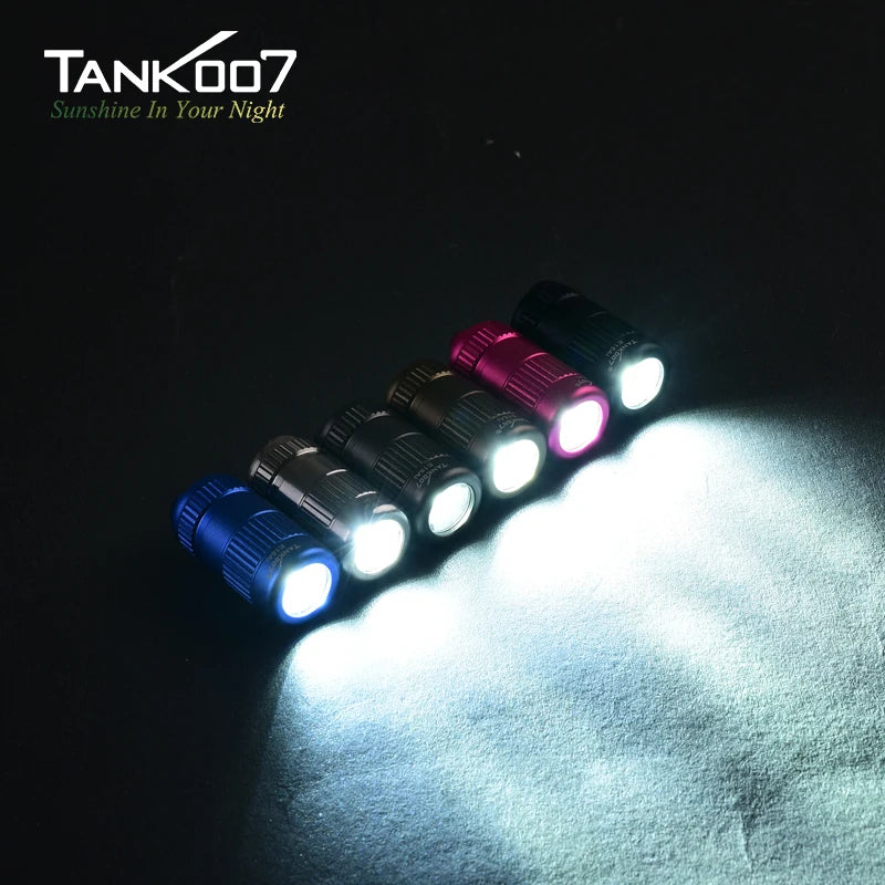 lampe torche bleue rose noire piles bouton 3w ipx7 étanche anti chute