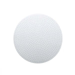 grille cuisson perforée moderne blanc réutilisable haute température 25cm 38cm