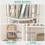 étagère d'angle murale bois moderne brun foncé rangement livres décorations plantes chambre salon minimaliste