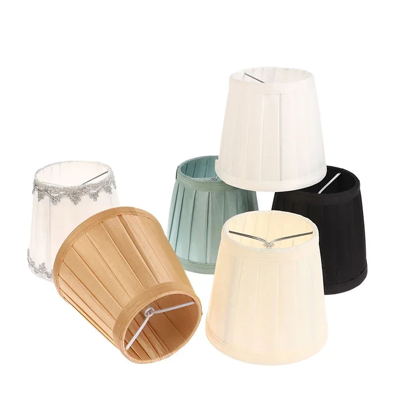 abat jour moderne rouge bleu marron vert beige blanc noir rose plié lisse élégants