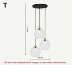 Suspension lumineuse moderne rose gris bleu ampoules intégrées texture granulée chambre salon
