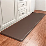 tapis sol antidérapant imperméable moderne marron foncé texture rugueuse 44x120cm 44x150cm 44x70cmextérieur bain exercice