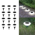 lampe solaire extérieure led étanche ip65 blanc moderne minimaliste fenêtre noire centralisée jardin allée