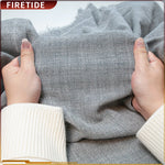 tapis gris moderne tissé motifs polyester lavable DIY punch needle