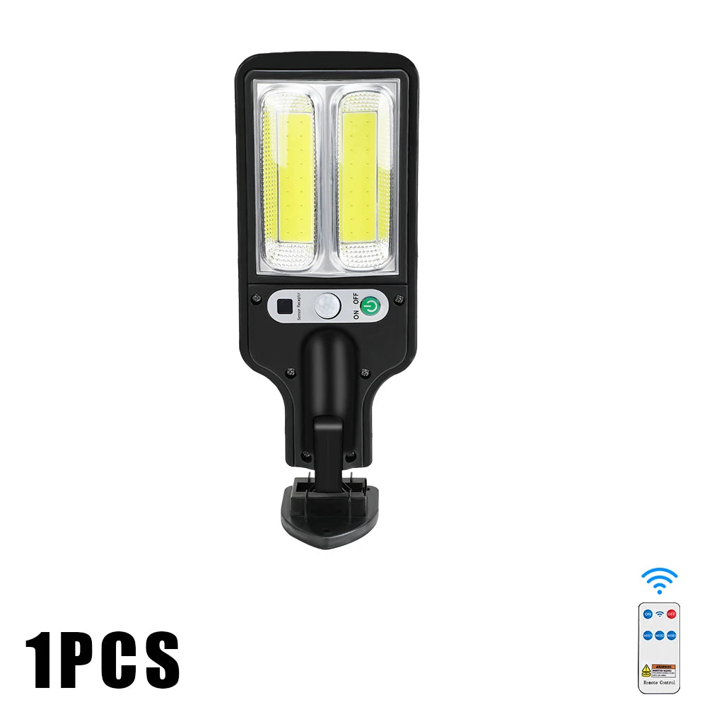 projecteurs solaires extérieurs modernes ip65 led économie énergie noir interrupteur sensoriel 270deg