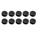 boucles magnétiques or noir blanc modernes 10 pièces métalliques brillantes