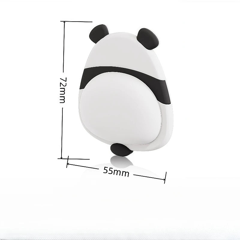 porte cartes animaux adhésifs blanc noir moderne panda chat pingouinscriçãopta